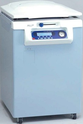 ALP CLG DVP vertikális autokláv elővákuum és vákuumszárítási funkcióval